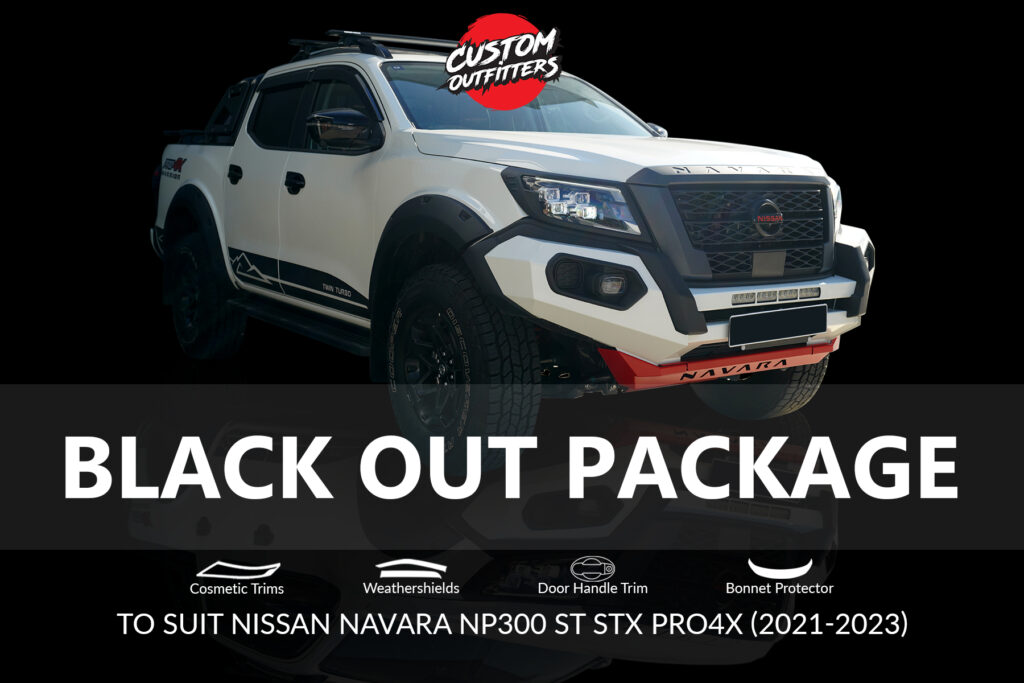 Black Out Cosmetic Package To Suit Nissan Navara Np St