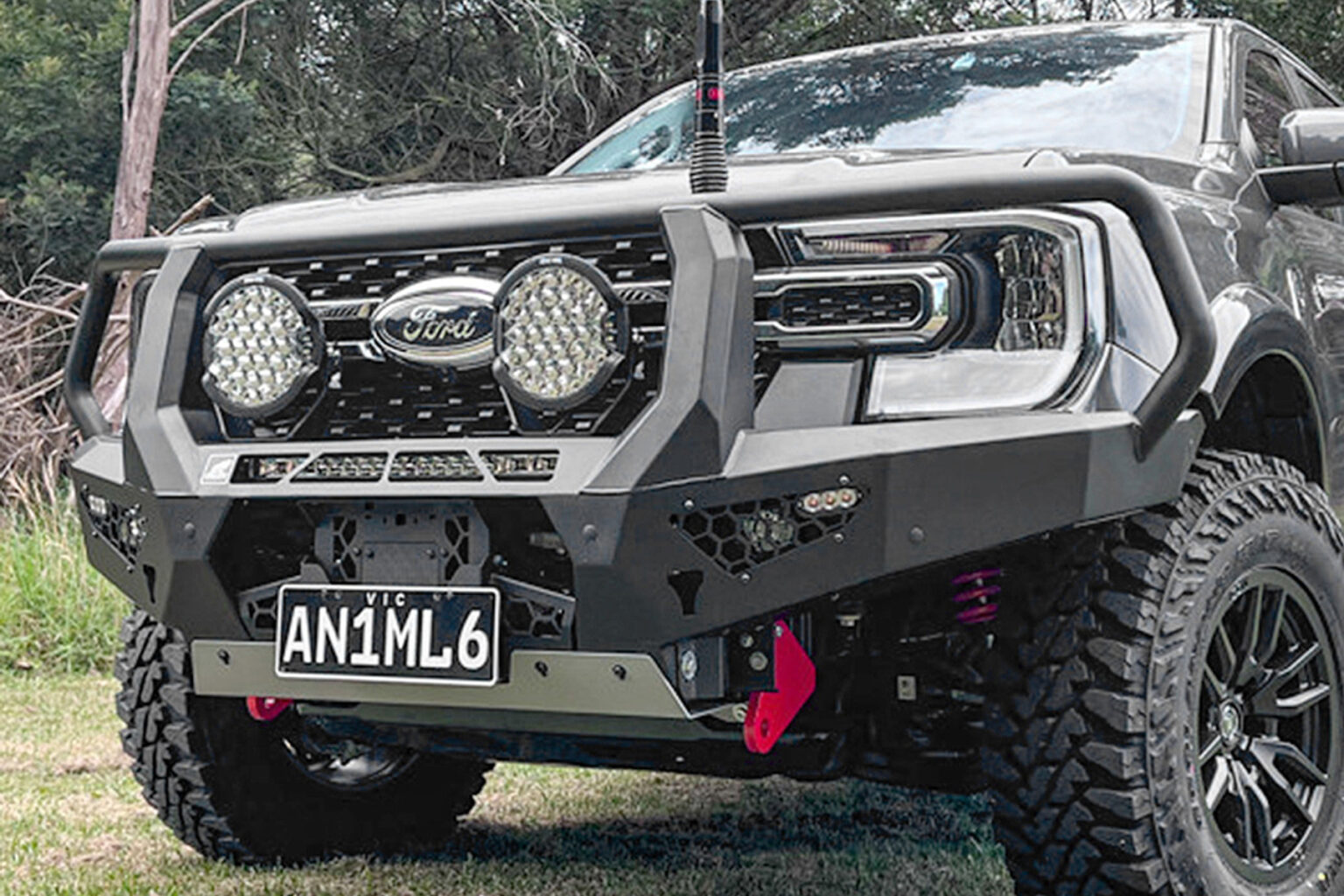 Offroad Animal Toro Bull Bar Hoop Bumper to suit Next Gen Ford Everest