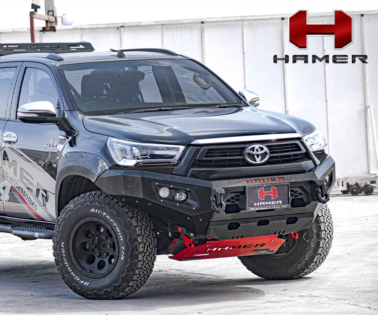 Hamer King Series Bull Bar to suit Toyota Hilux N80 (2021-24)