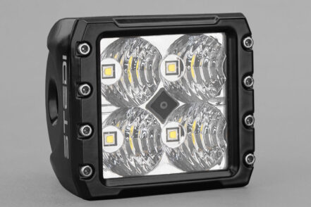 Efficiency of lights(with less power consumption, more light out put in the right place to see more distance) and also less load on Alternator